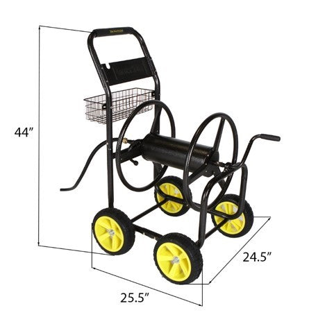 4-Wheel Industrial Hose Wagon - 400ft Hose Capacity