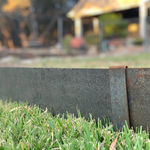 EdgePro Corten Steel Landscape Edging - 20ft Section with Connector Clips