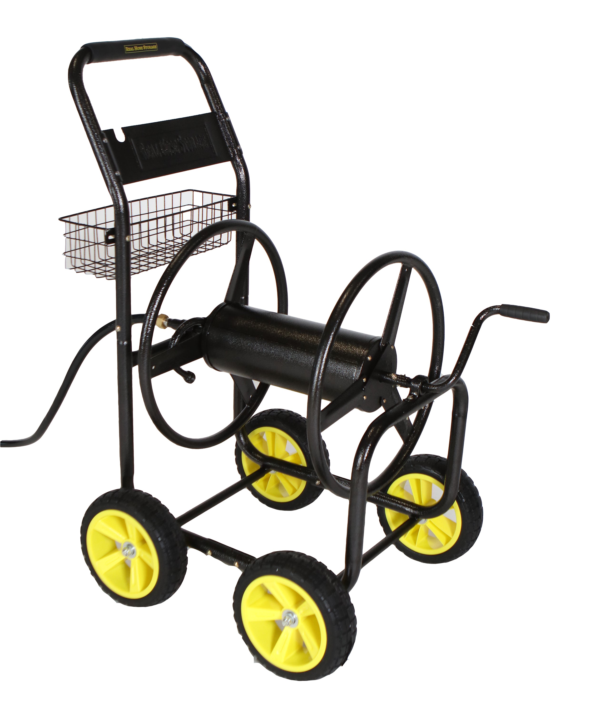 4-Wheel Industrial Hose Wagon - 400ft Hose Capacity